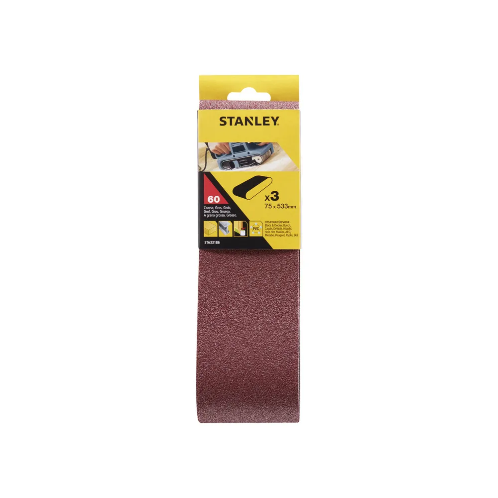 PIRANHA STANLEY STA33186 (X33186) 3 NASTRI 75X533 GR.60