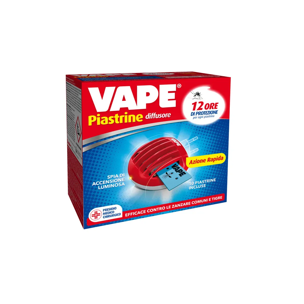 ANTIZANZARE VAPE ELETTROEM E 10 PIASTRINE (12 ANTIZANZARE VAPE ELETTROEM E 10 PIASTRINE (12