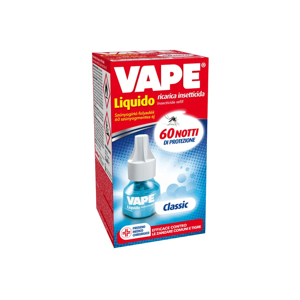 ANTIZANZARE VAPE MAGIC RICARICA LIQUIDA 60 NOTTI (30