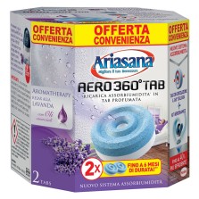 RICARICA ASSORBIUMIDITA' 'ARIASANA AERO 360° BIPAC bipack (2 x gr.450) inodore