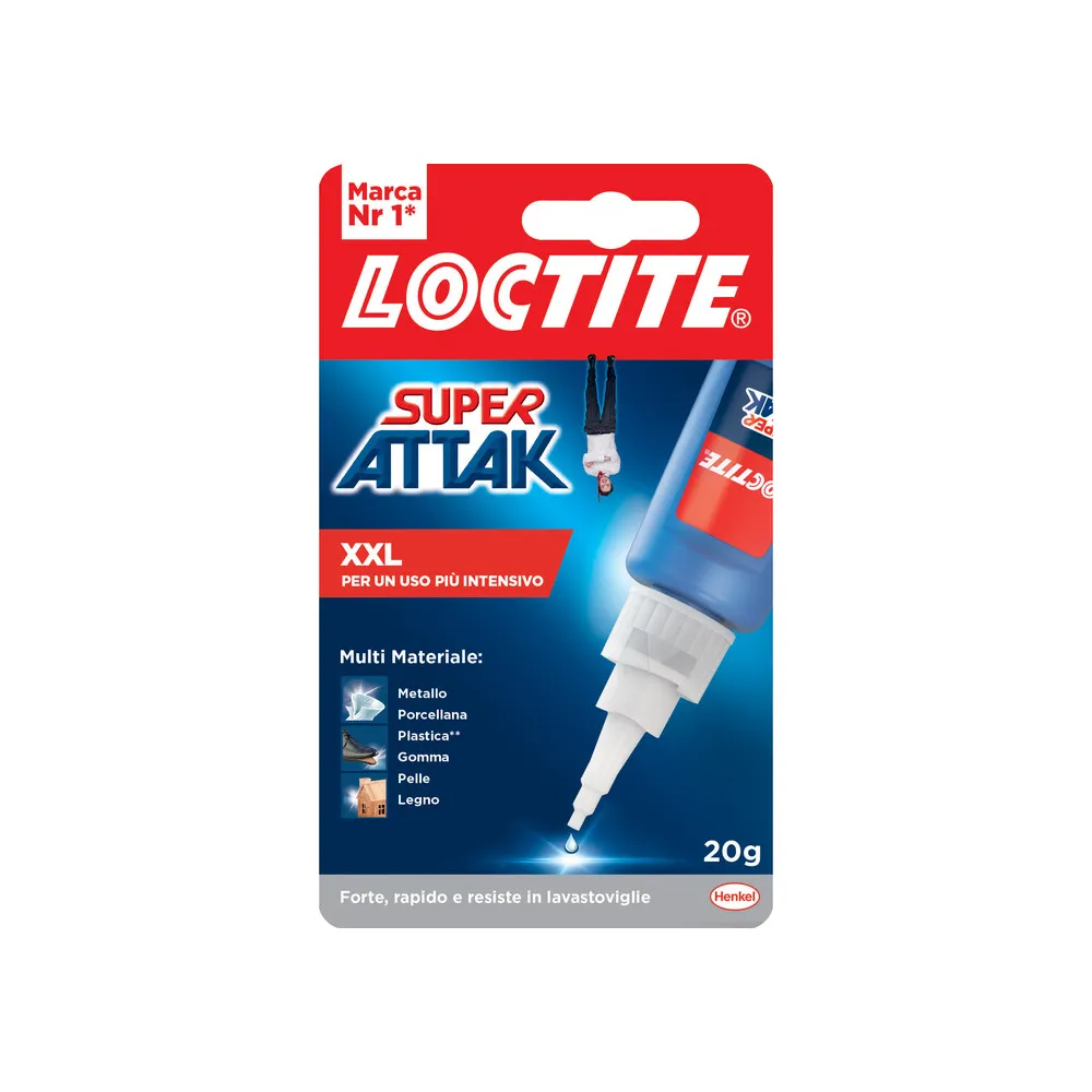 ADESIVO SUPER ATTAK XXL 20 G (12 ADESIVO SUPER ATTAK XXL 20 G (12
