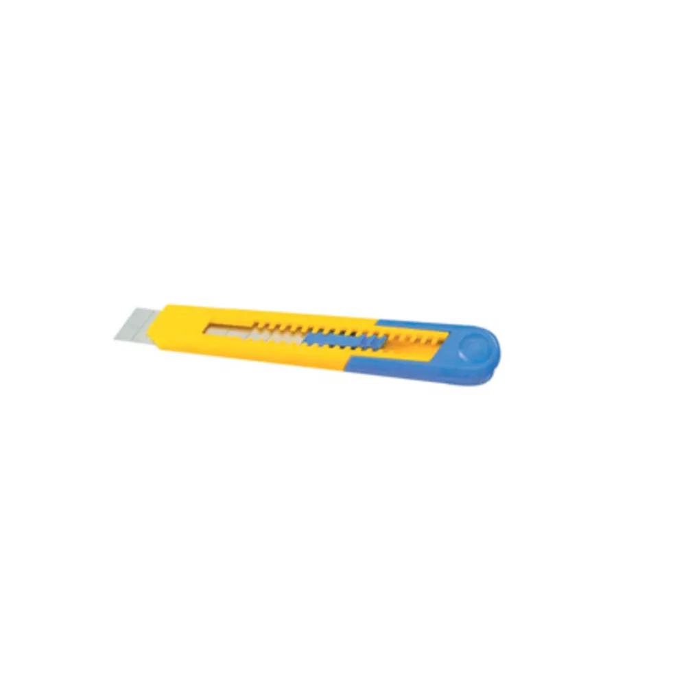 CUTTER 18 MM PLASTICA S/GUIDALAMA BLISTER 82020* (24