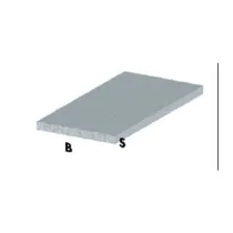 PROFILO ARGENTO H.100 CM PIATTO 30X2 MM* (5