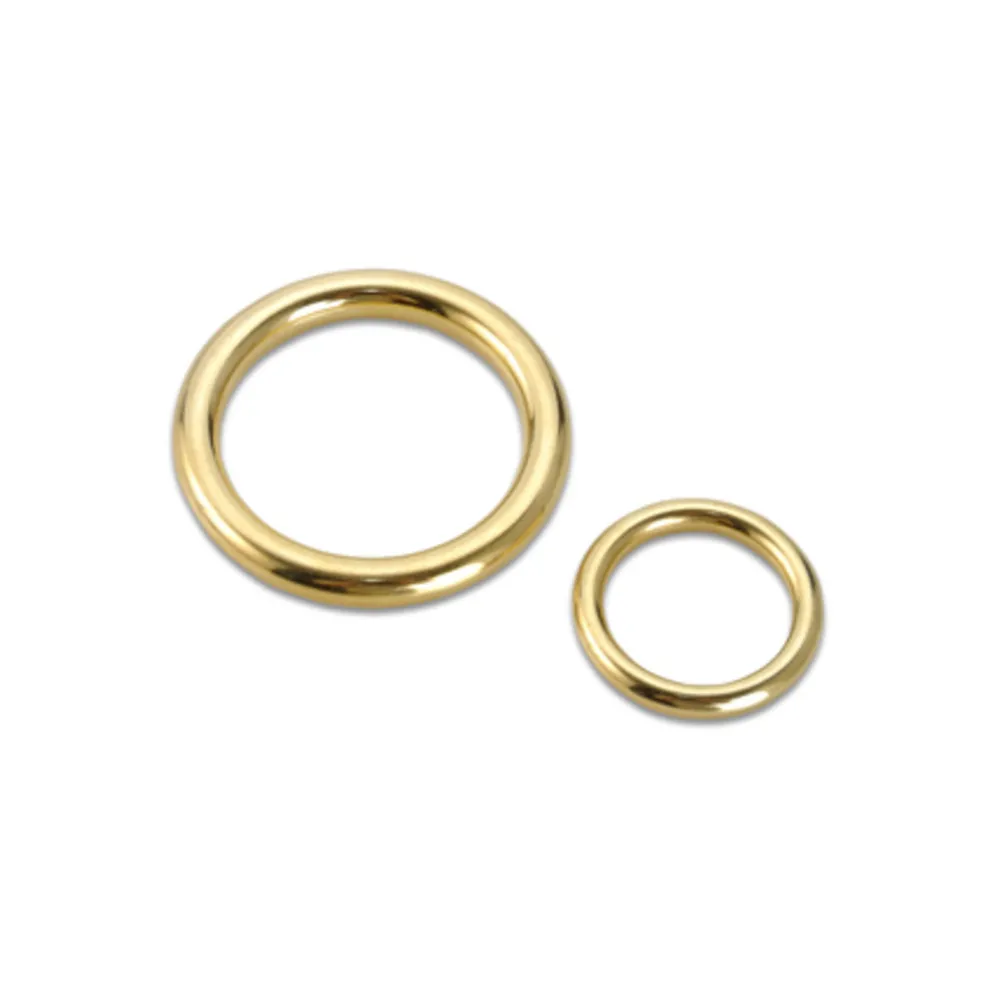 ANELLO TUBOLARE OTTONE D 20/27 MM** (200 ANELLO TUBOLARE OTTONE D 20/27 MM** (200