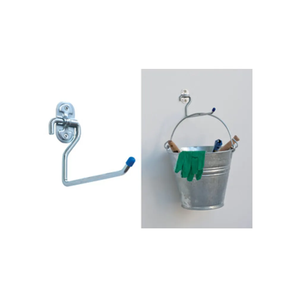 GANCIO ZINCATO 4030 A FORMA L 150 MM (10 GANCIO ZINCATO 4030 A FORMA L 150 MM (10