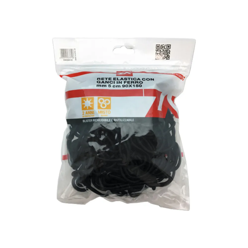 RETE FISSABAGAGLI ELASTICA D 5 MM 90X150 CM (10 RETE FISSABAGAGLI ELASTICA D 5 MM 90X150 CM (10
