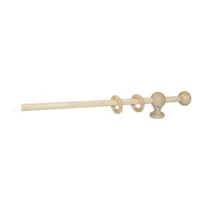 BASTONE LEGNO A STRAPPO D 23 NATUR. 140CM C/SUPP.