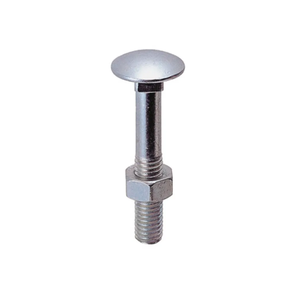 BULLONE C/DADO TTDQ 10 X 50MM ZINCATO (100 BULLONE C/DADO TTDQ 10 X 50MM ZINCATO (100