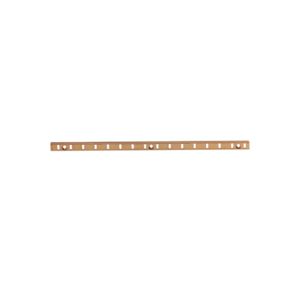 CREMAGLIERA ACCIAIO OTTONATO 9X5 MM DA 2 M (10 CREMAGLIERA ACCIAIO OTTONATO 9X5 MM DA 2 M (10