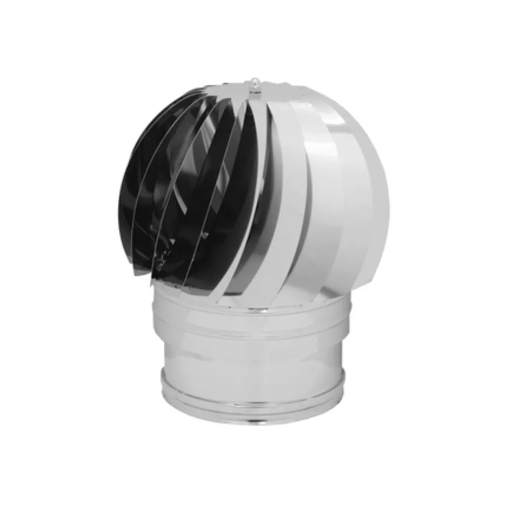 FUMAIOLO TURBO INOX AISI 304 C/CUSCINETTI D 30 CM FUMAIOLO TURBO INOX AISI 304 C/CUSCINETTI D 30 CM