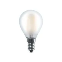 LED SFERA  4W E14 2700K  470 LM FILAM SATIN (10