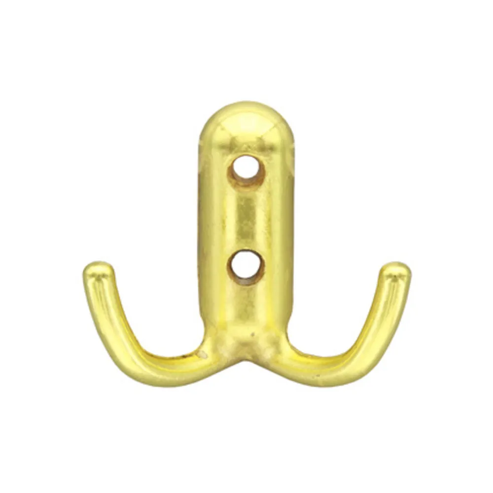 APPENDIABITI A 2 GANCI 45X45 MM ORO LUCIDO (25