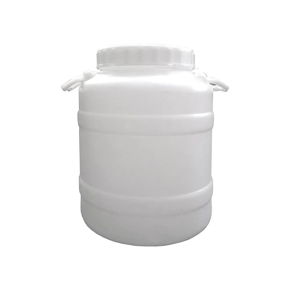 FUSTO HDPE BOCCA LARGA 30 L PREDISP RUBINETTO 3/4 (3