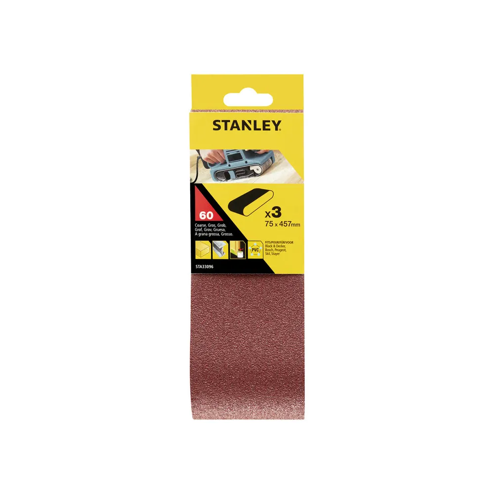 PIRANHA STANLEY STA33096 (X33096) 3 NASTRI 75X457 GR.60