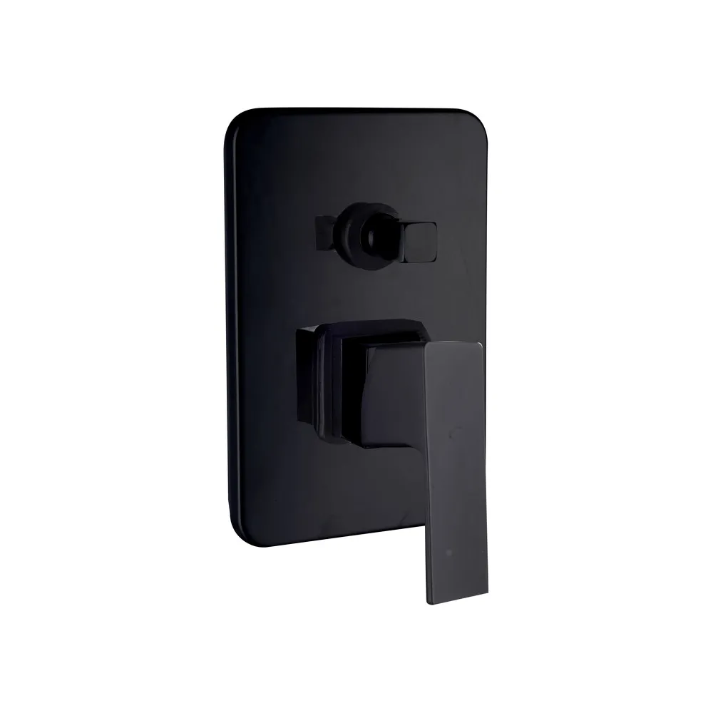 SERIE ELEGANT MISCELATORE INCASSO DOCCIA C/DEVIAT. NERO SERIE ELEGANT MISCELATORE INCASSO DOCCIA C/DEVIAT. NERO