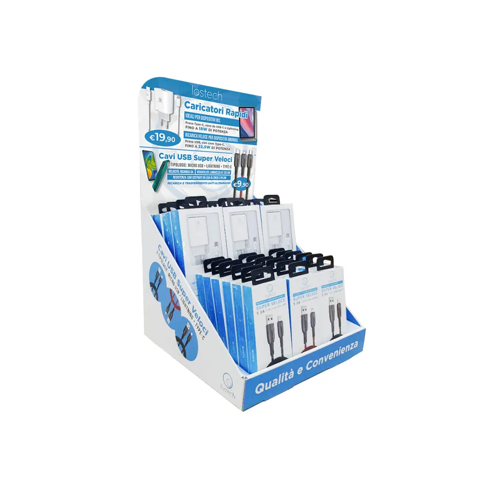 LOSTECH ESPOSITORE FAST CHARGE VUOTO LOSTECH ESPOSITORE FAST CHARGE VUOTO