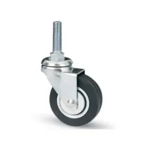 RUOTA MOBILE D 40 MM GOMMA 160/B PERNO 8MA POR 20 KG (20