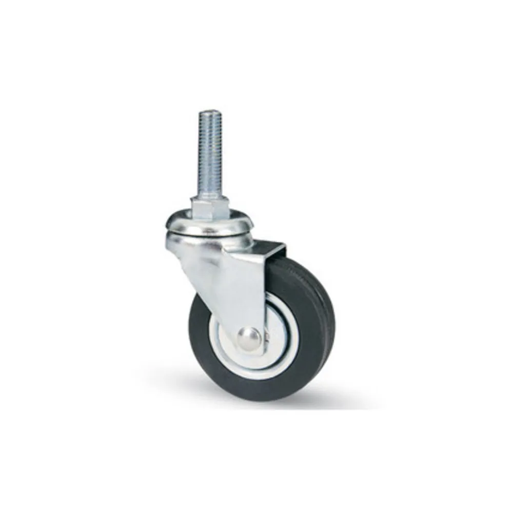 RUOTA MOBILE D 50 MM GOMMA 160/B PERNO 8MA POR 30 KG (20 RUOTA MOBILE D 50 MM GOMMA 160/B PERNO 8MA POR 30 KG (20