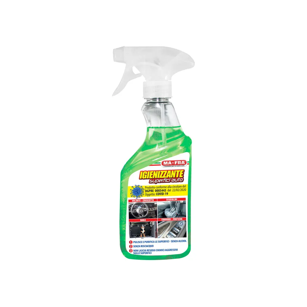 MAFRA IGIENIZZANTE SUPERFICI AUTO 500 ML (6 MAFRA IGIENIZZANTE SUPERFICI AUTO 500 ML (6