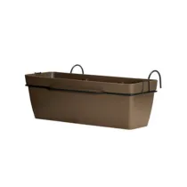 BALCONIERA 49X16XH16CM C/AGGANCI TORTORA (8