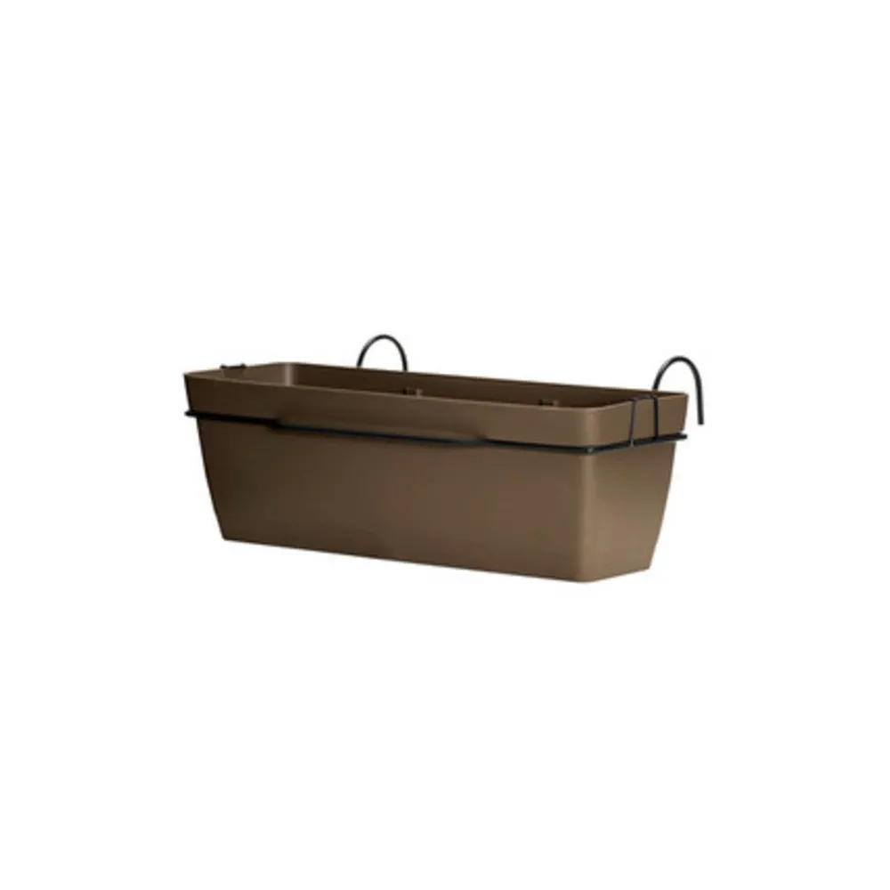 BALCONIERA 49X16XH16CM C/AGGANCI TORTORA (8 BALCONIERA 49X16XH16CM C/AGGANCI TORTORA (8