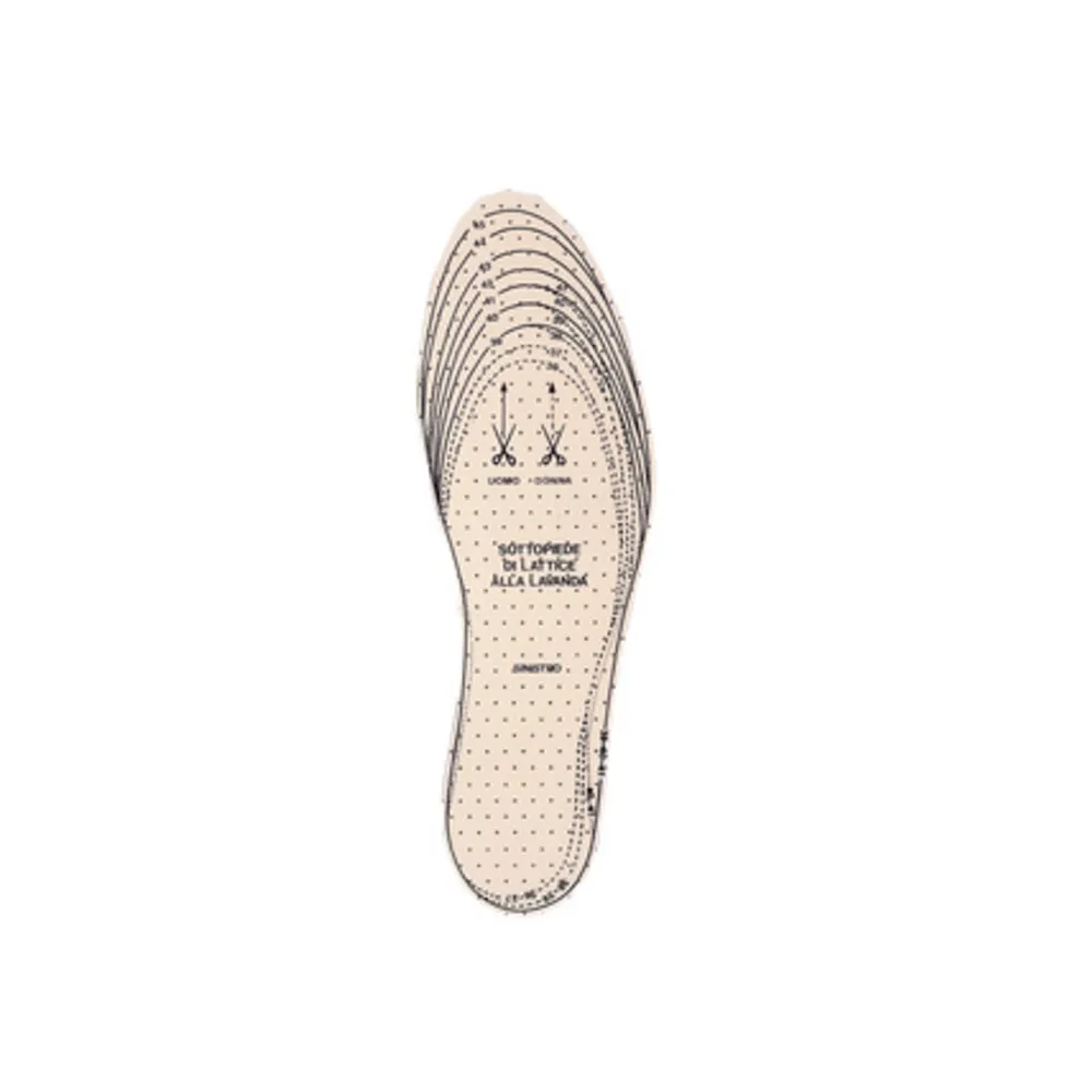 SOLETTE DX-SX LAVANDA MISURA DA 36 A 46 (24