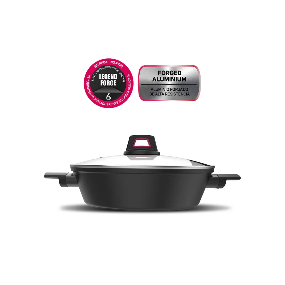 CASSERUOLA TAURUS KCK4028L D 28 CM C/COPERCHIO CASSERUOLA TAURUS KCK4028L D 28 CM C/COPERCHIO