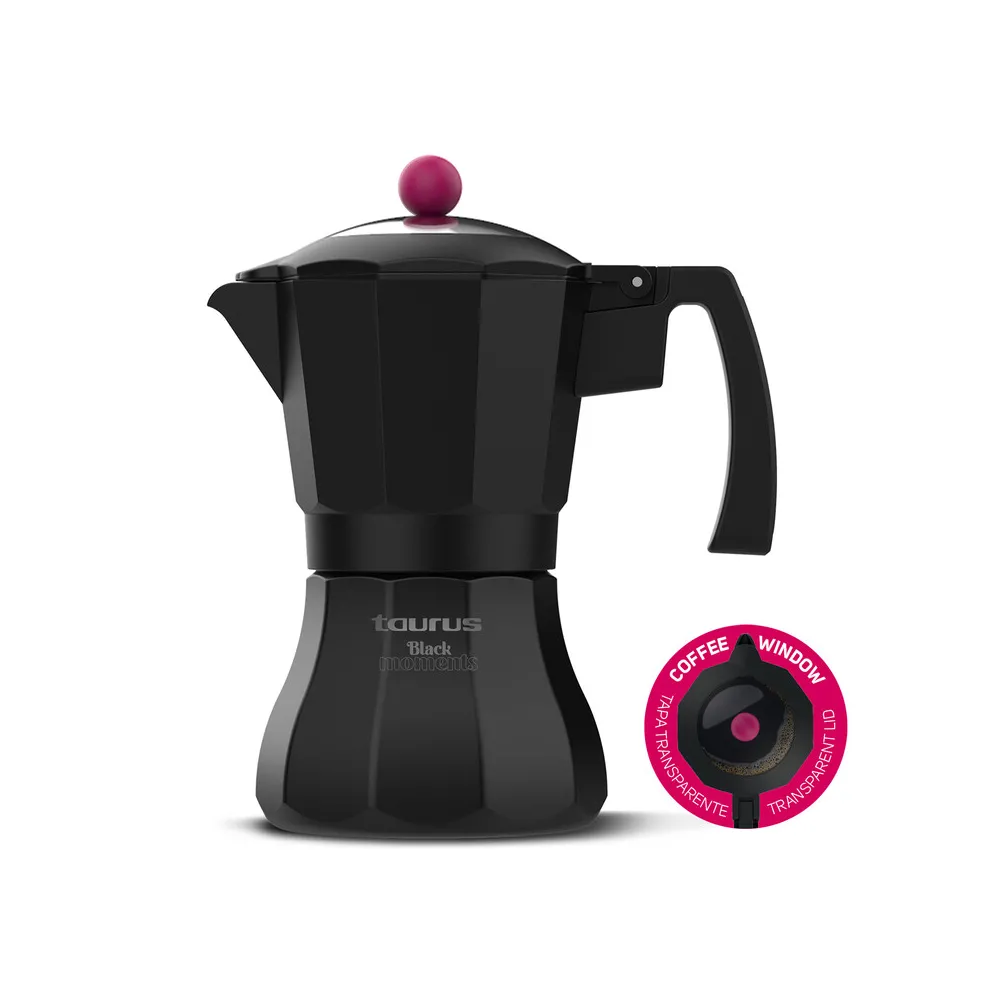 CAFFETTIERA TAURUS KCP9003I WINDOW 6 TAZZE CAFFETTIERA TAURUS KCP9003I WINDOW 6 TAZZE