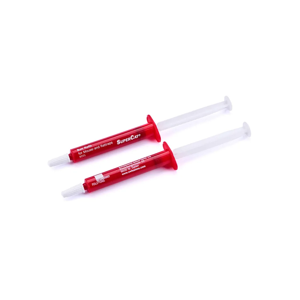 SIRINGA C/ESCA P/TRAPPOLA SUPERCAT PRO (10 SIRINGA C/ESCA P/TRAPPOLA SUPERCAT PRO (10