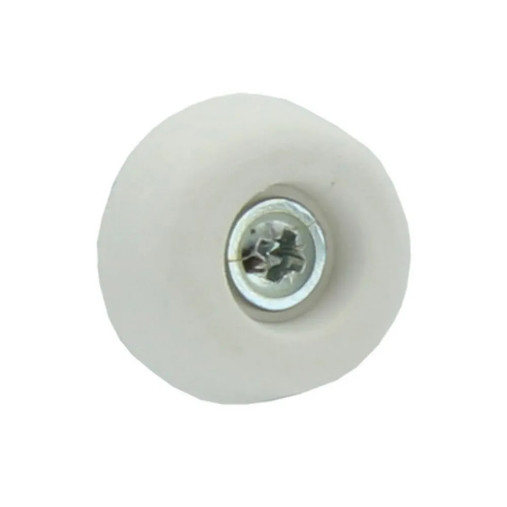SOTTOSEDIA A CONO C/VITE BIANCO 30 MM CONF 8 PZ* (20