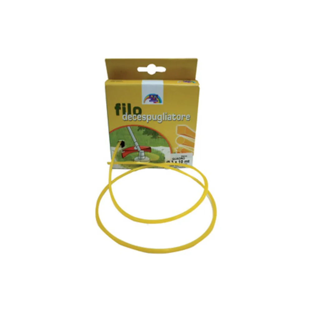 FILO NYLON QUADRO P/DECESPUGLIATORE 3 FILO NYLON QUADRO P/DECESPUGLIATORE 3