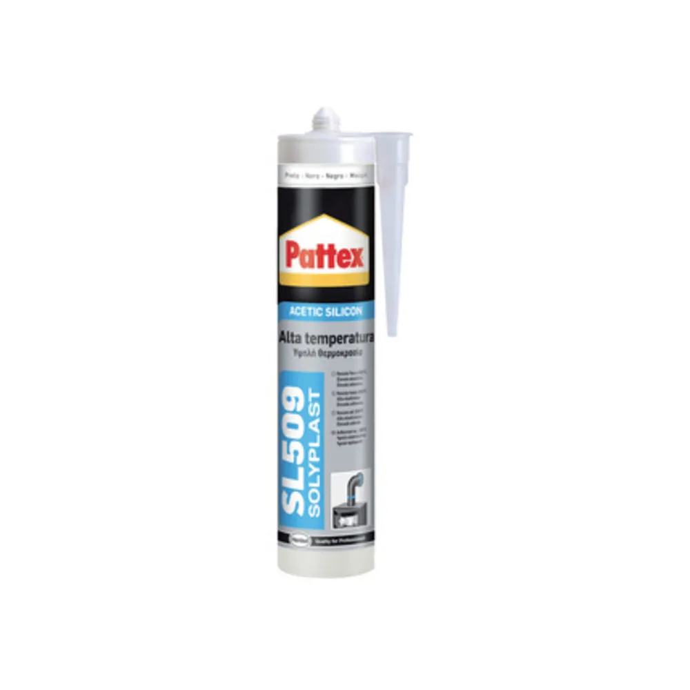 PATTEX SILICONE ALTE TEMP. SL509 ROSSO 300 ML CARTUC. PATTEX SILICONE ALTE TEMP. SL509 ROSSO 300 ML CARTUC.