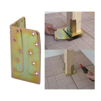 PIASTRA 800/A ANGOLARE RINF ACC TROP 140X80X80 MM (8