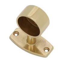 FINALE TUBO CORRIMANO OTTONE LUCIDO D 30 MM** (5
