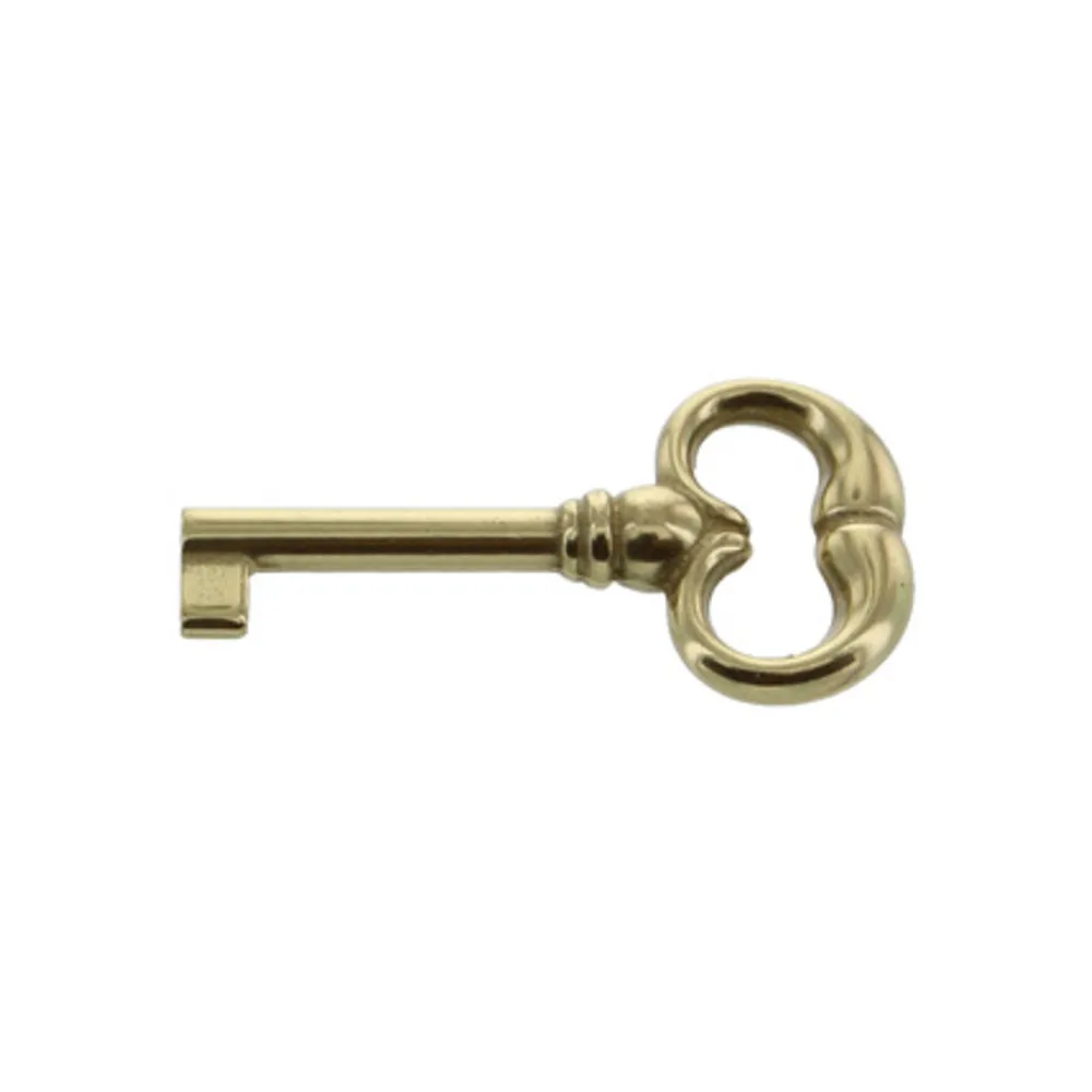 CHIAVE P/MOBILI 33730 35X62 MM OTTONE LUCIDO (25