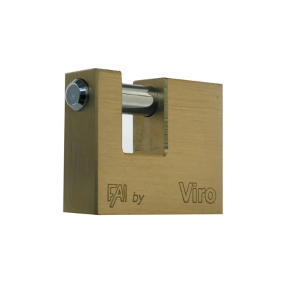 VIRO 505 FAI LUCCHETTO P/SERRANDA 50MM OTTONATO VIRO 505 FAI LUCCHETTO P/SERRANDA 50MM OTTONATO