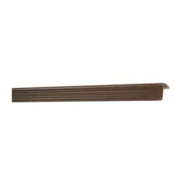 PARASPIGOLO 25X25 PLASTICA RIGATO 300 CM MARRONE (50