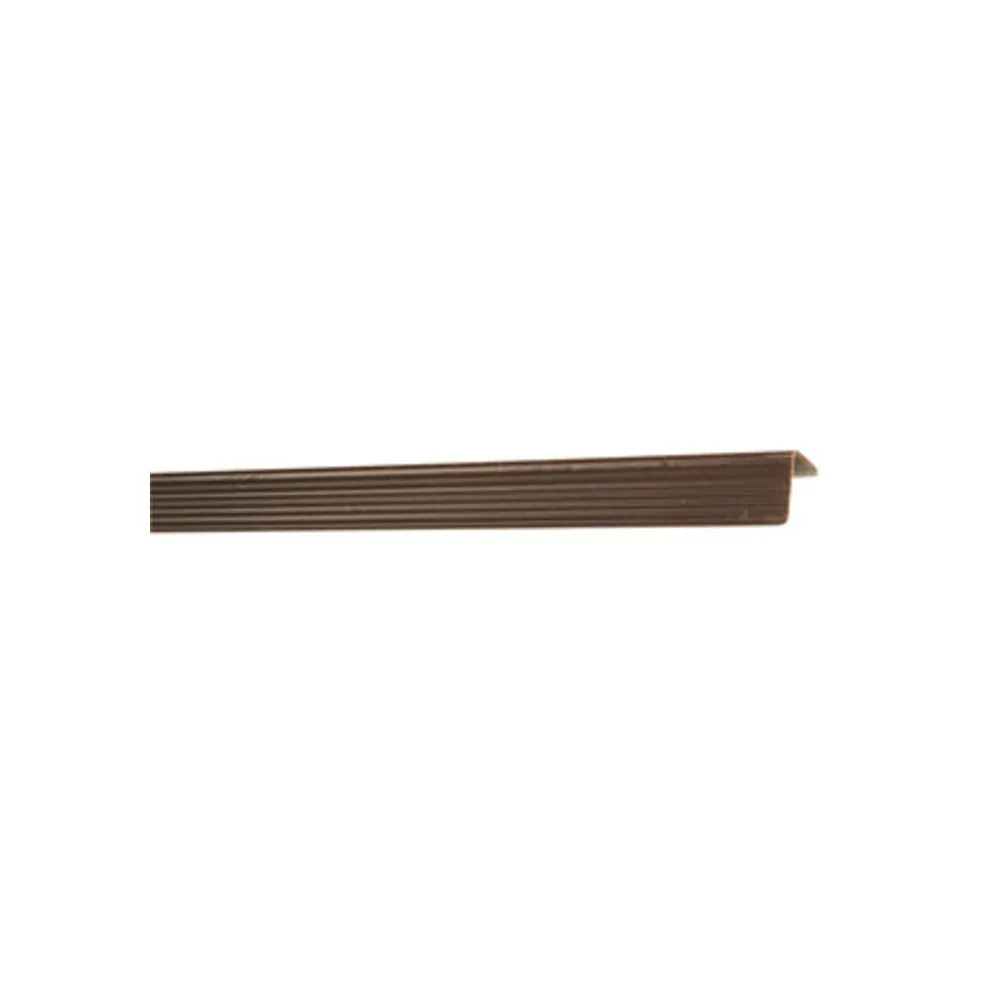 PARASPIGOLO 25X25 PLASTICA RIGATO 300 CM MARRONE (50