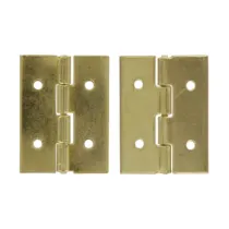 CERNIERA ACCIAIO OTTONAT0 15 X 25 MM** (100