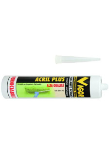 SIGILLANTE VIGOR ACRIL-PLUS BIANCO 300ML