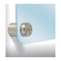 BL DISTANZIALE P/TARGA D 30X25 MM NICHEL SAT 4 PZ (6