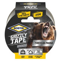 NASTRO TELATO 'GRIZZLY TAPE' mm 50 x 25 mt - grigio