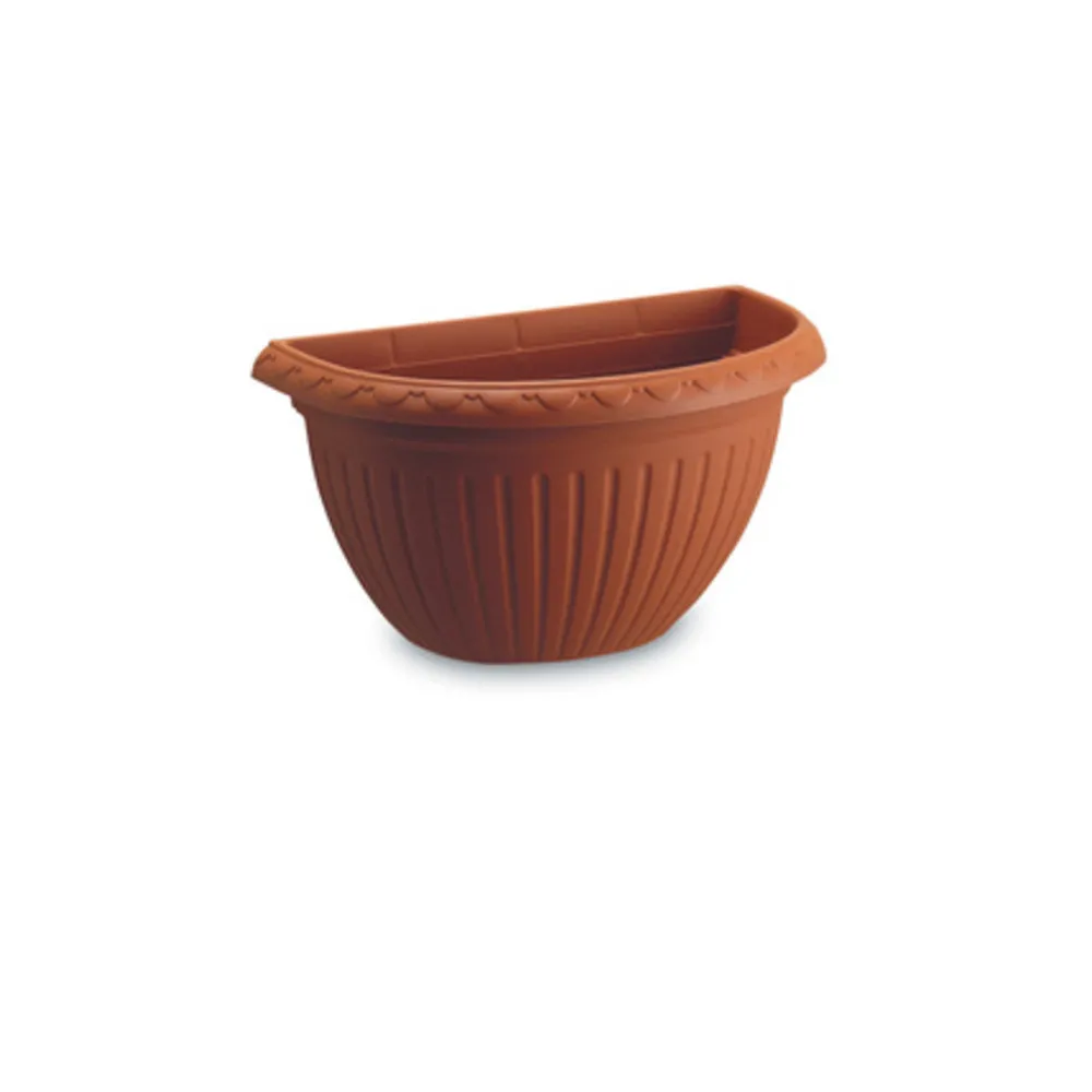 VASO IN PLASTICA A MURO ARGO 30XH18 CM VASO IN PLASTICA A MURO ARGO 30XH18 CM