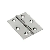 CERNIERA FRESATA PIANA NICHEL SATIN 40X35 MM (24