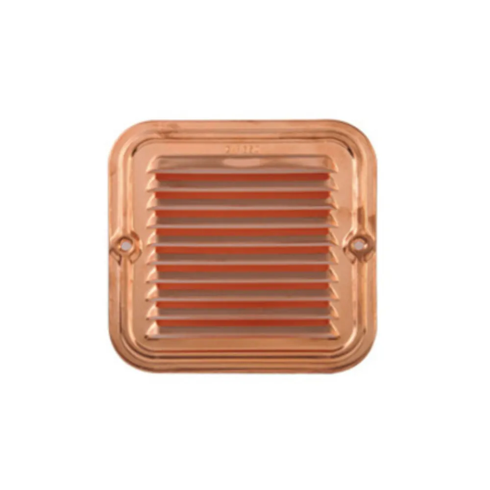GRIGLIA AERAZIONE RAME ANTINSETTI 14X14 CM