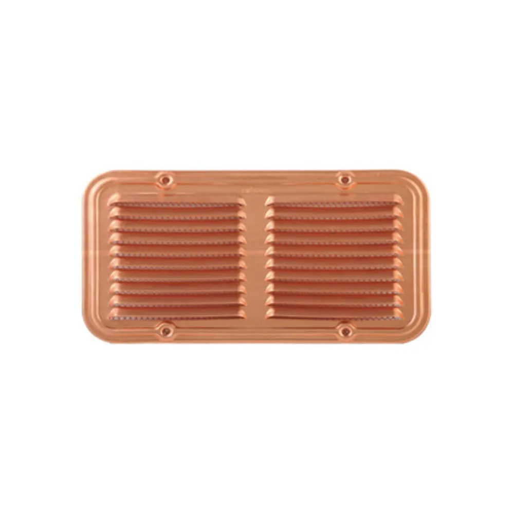 GRIGLIA AERAZIONE RAME ANTINSETTI 14X25 CM GRIGLIA AERAZIONE RAME ANTINSETTI 14X25 CM