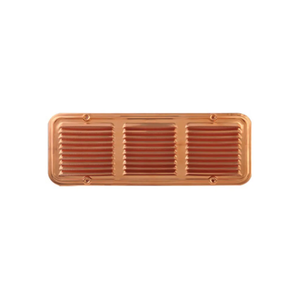 GRIGLIA AERAZIONE RAME ANTINSETTI 14X36 CM GRIGLIA AERAZIONE RAME ANTINSETTI 14X36 CM