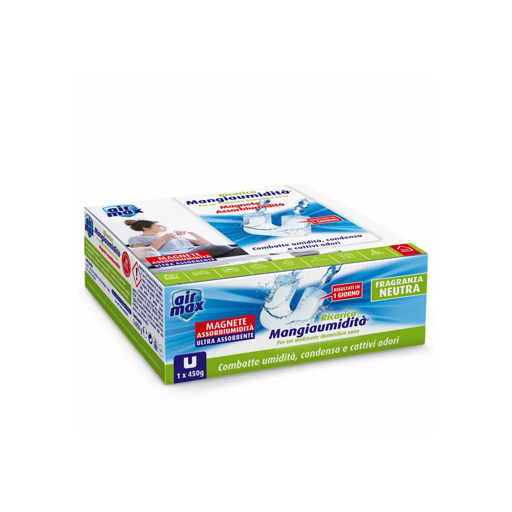 AIRMAX ASSORBIUMIDITA RICARICA TAB NEUTRO 450 G (12 AIRMAX ASSORBIUMIDITA RICARICA TAB NEUTRO 450 G (12