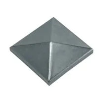 COPRIPILASTRO ACCIAIO QUADRO  40X 40 MM (25