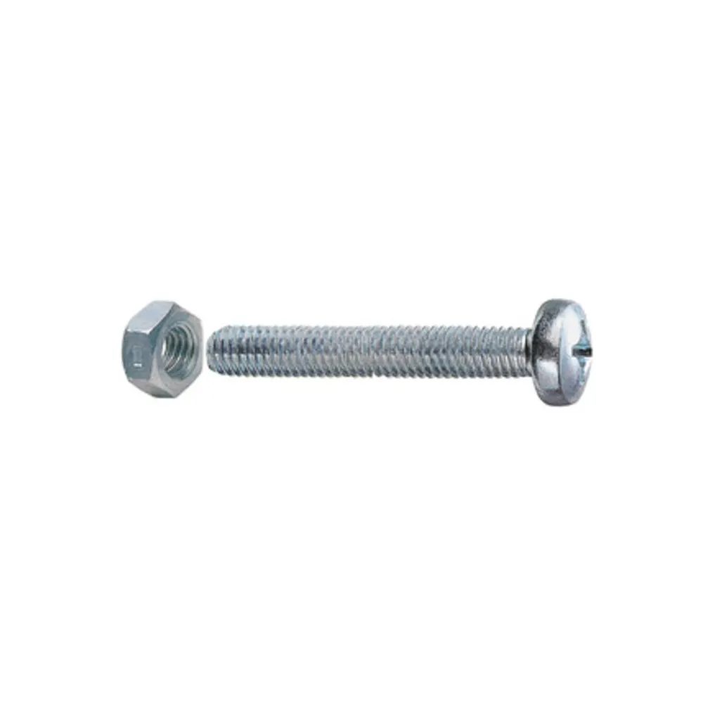 SC VITE P/FERRO TC 6X 25MM ZINC C/DADO 10 PZ (5